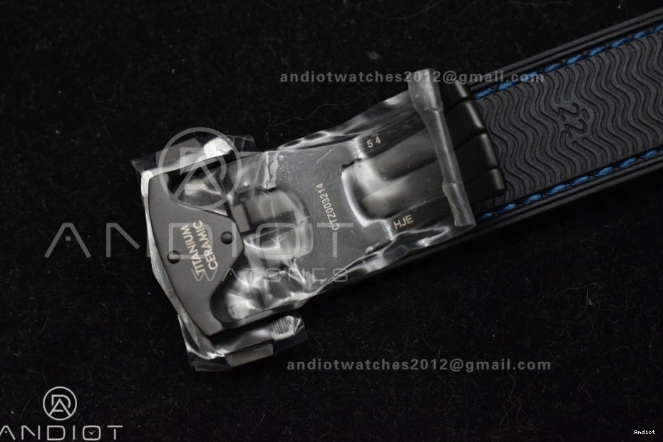 Edition Black Ceramic Strap Planet Best Ocean Black 1:1 Blue Clone VSF Nylon 45.5mm A8906 Deep Real Super on 1217